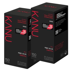 카누 마일드 미니 원두커피믹스, 900mg, 150개입, 2개