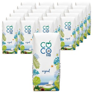 코코프레시 100% 코코넛워터, 200ml, 24개