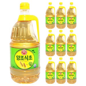 오뚜기 양조 식초, 10개, 1.8L