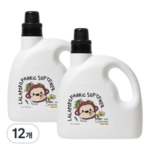케이맘 랄라포포 유아용 섬유유연제 목련향, 12개, 1.7L