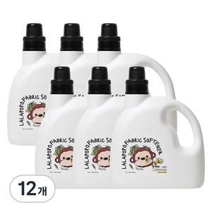 케이맘 랄라포포 유아용 섬유유연제 목련향, 12개, 1.7L