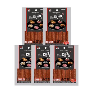 극상소재 반려동물 맛집 건강에 좋은 간식, 소고기, 100g, 5개