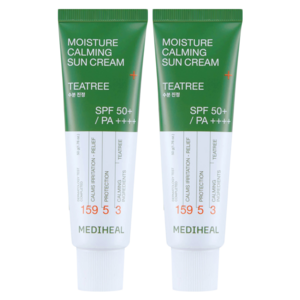 메디힐 수분 진정 선크림 SPF50+ PA++++, 50g, 2개
