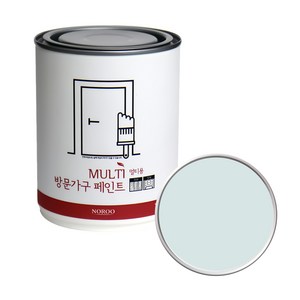 노루페인트 방문가구 페인트, WT 1132A Soft Sea, 1L, 1개