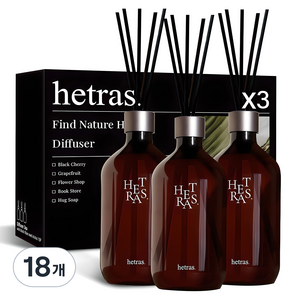 헤트라스 대용량 디퓨저, 호텔우드, 18개