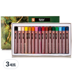 엔젤 오일 파스텔 05 TOP 세트, 3세트, 16색