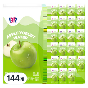 배스킨라빈스 애플 요거트 워터, 120ml, 144개