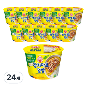 오뚜기 컵밥 참치마요덮밥, 252g, 24개