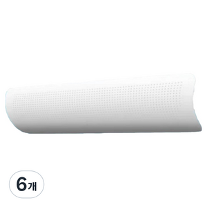KODACHIEF 무동력 윈드바이저 에어컨 바람막이 순백무지 90 x 27 cm, 6개