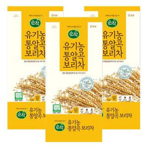 순작 유기농 통알곡 보리차, 1kg, 1개입, 3개