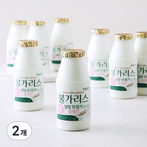 남양유업 불가리스 설탕무첨가 플레인, 2개, 8개입, 150ml