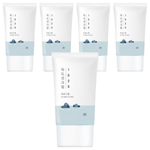라운드랩 1025 독도 선크림 SPF 50+ PA++++, 50ml, 5개
