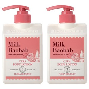 밀크바오밥 퍼퓸 바디로션 플로라부케향, 600ml, 2개