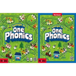Spotlight on One Phonics student book + work book, 사회평론, Student Book + Workbook