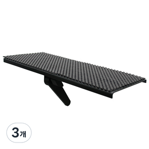 엘디엘마운트 티비 셋탑박스 공유기 사운드바 거치대 APL-S300, 블랙, 3개