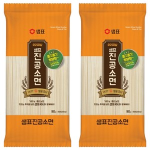 샘표 진공소면, 900g, 2개