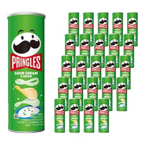 프링글스 사워크림 앤 어니언, 110g, 25개