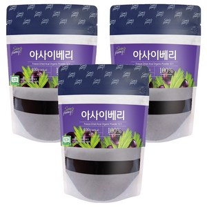 성풍양행 유기농 동결건조 아사이베리 분말, 100g, 3개