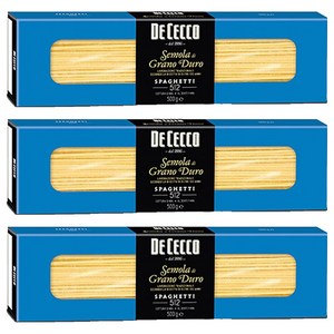 데체코 구르메 스파게티, 3개, 500g