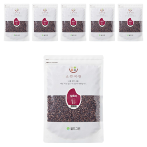 소반미반 찰흑미, 500g, 6개