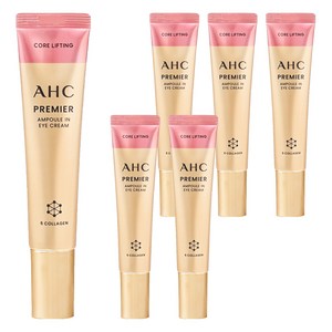 AHC 프리미어 앰플 인 코어리프팅 아이크림, 40ml, 6개