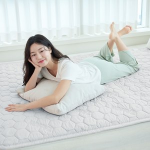 잠온 EMF 초절전형 카본 탄소매트 ZAMON-SM135T, 퓨어그레이, 더블 (140x195cm)