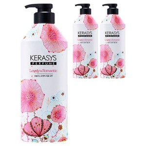 케라시스 퍼퓸 샴푸 러블리 앤 로맨틱향, 980ml, 3개