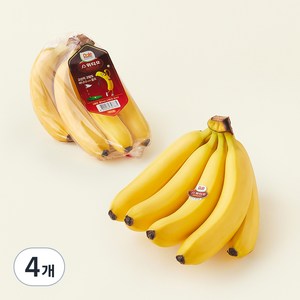 돌 스위티오 바나나, 1kg 내외, 4개