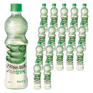 자연은 알로에 주스, 500ml, 18개