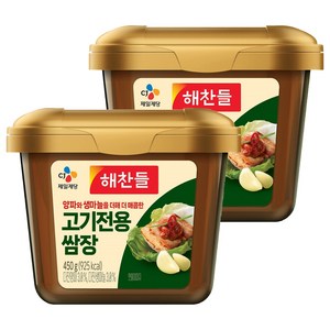 해찬들 고기전용 쌈장, 450g, 2개