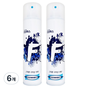 신신파스 F 뿌리는 스프레이 파스 300ml, 1개입, 6개