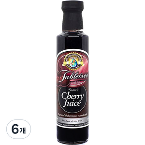 테이블트리 스노우스 체리주스, 250ml, 6개