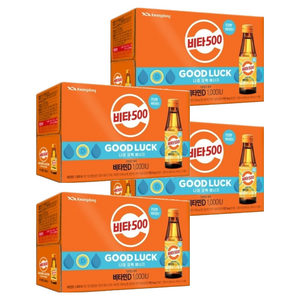 광동제약 비타500 비타민D 1000 IU, 100ml, 40개