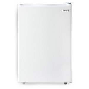 쿠잉전자 원도어 70L 냉장고, 퓨어 화이트, REF-S75W