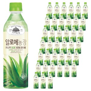 가야농장 알로에 음료, 500ml, 40개
