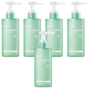 닥터지 약산성 클렌징 젤 폼, 200ml, 5개