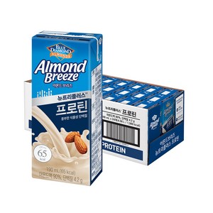 아몬드브리즈 뉴트리플러스 프로틴, 190ml, 72개