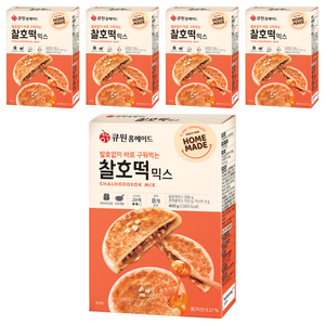 큐원 홈메이드 찰호떡 믹스, 5개, 400g
