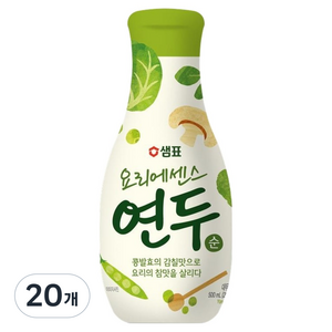 연두 요리에센스 순, 500ml, 20개