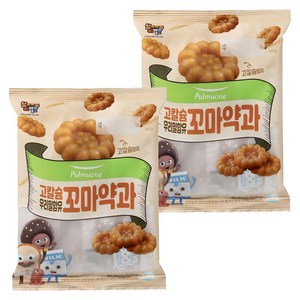 풀무원 우리밀함유 고칼슘 꼬마약과, 밀, 200g, 2개