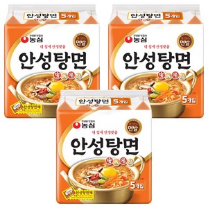 농심 안성탕면 125g, 15개