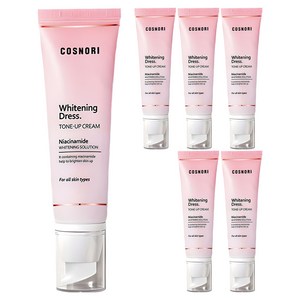 코스노리 화이트닝 드레스 톤업크림, 50ml, 6개