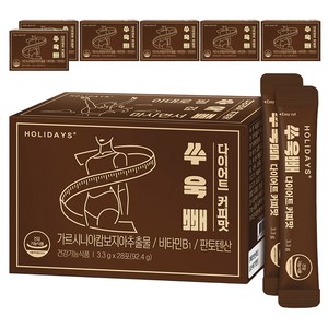 홀리데이즈 쑤욱빼 다이어트 커피맛 28포, 92.4g, 7개