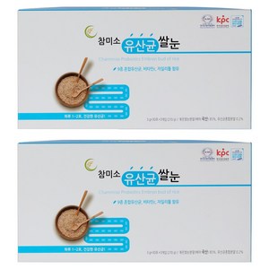 농업회사법인참미소 유산균 쌀눈 3g x 30p x 3개입, 2개, 270g