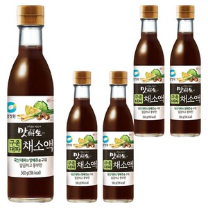 맛선생 대상 구운대파 채소액, 560g, 5개
