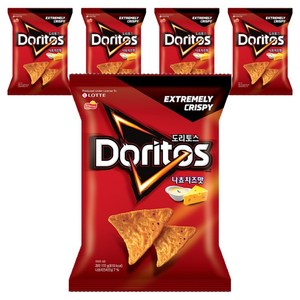 도리토스 나쵸치즈맛 과자, 172g, 5개