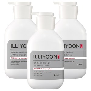 일리윤 울트라 리페어 바디로션, 528ml, 3개