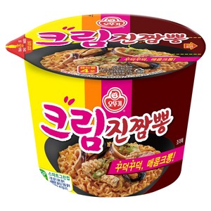 오뚜기 크림진짬뽕 용기 105g, 1개
