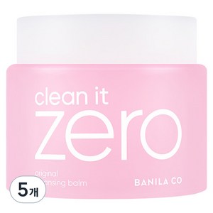 바닐라코 클린 잇 제로 오리지널 클렌징밤, 180ml, 5개