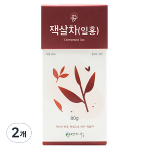 연우제다 잭살차 일홍, 80g, 1개입, 2개